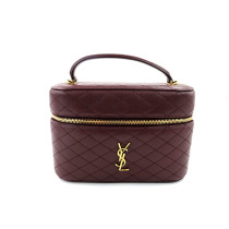 Saint Laurent Gaby Vanity Pelle Bordeaux