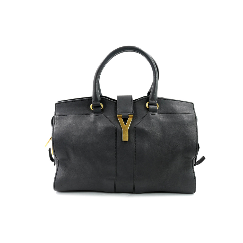 Saint Laurent Chyc Graues Leder