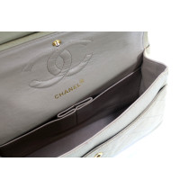 Chanel Double Flap Tessuto Beige