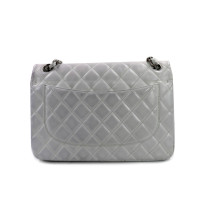 Chanel Jumbo White Leather