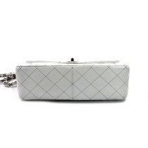 Chanel Jumbo Pelle Bianca