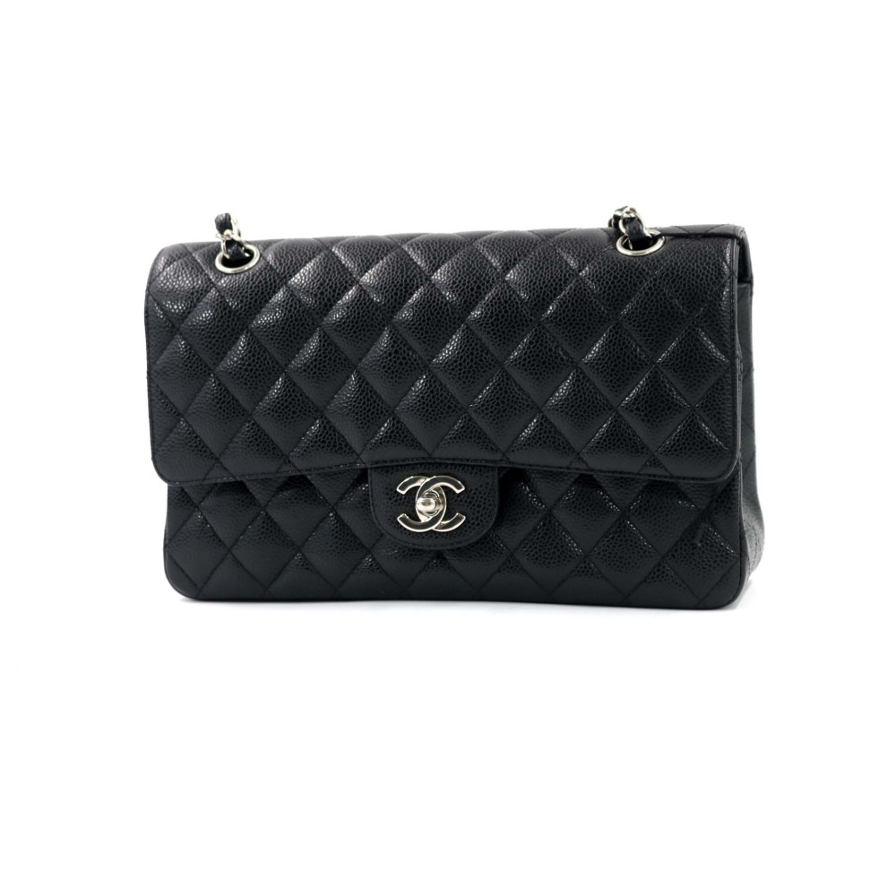 Chanel 2.55 Medium Pelle Caviar Nera