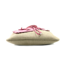 Saint Laurent Shopping Tela Beige