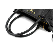 Prada Galleria Schwarzes Leder