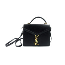 Saint Laurent Cassandra Cuir Noir