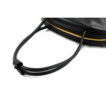 Miu Miu Bowling Schwarzes Leder