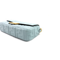 Fendi Baguette Blaues Leder