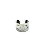 Hermes Silver Steel Bracelet