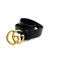Gucci Cintura Marmont Pelle Nera