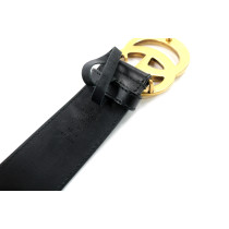 Gucci Cintura Marmont Pelle Nera