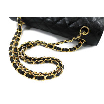 Chanel 11.12 Medium Pelle Caviar Nera