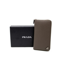 Prada Organizer Pelle Saffiano Grigia