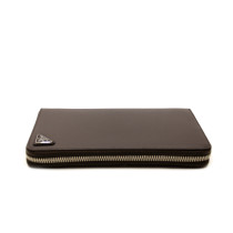 Prada Organizer Pelle Saffiano Grigia