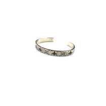 Gucci Bracciale Signature Cuff Argento 925