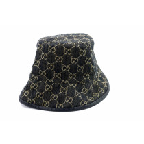 Chapeau Gucci en Denim GG Noir