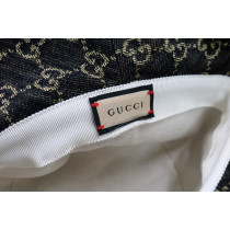 Chapeau Gucci en Denim GG Noir