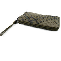 Bottega Veneta Pochette Pelle Verde Oliva