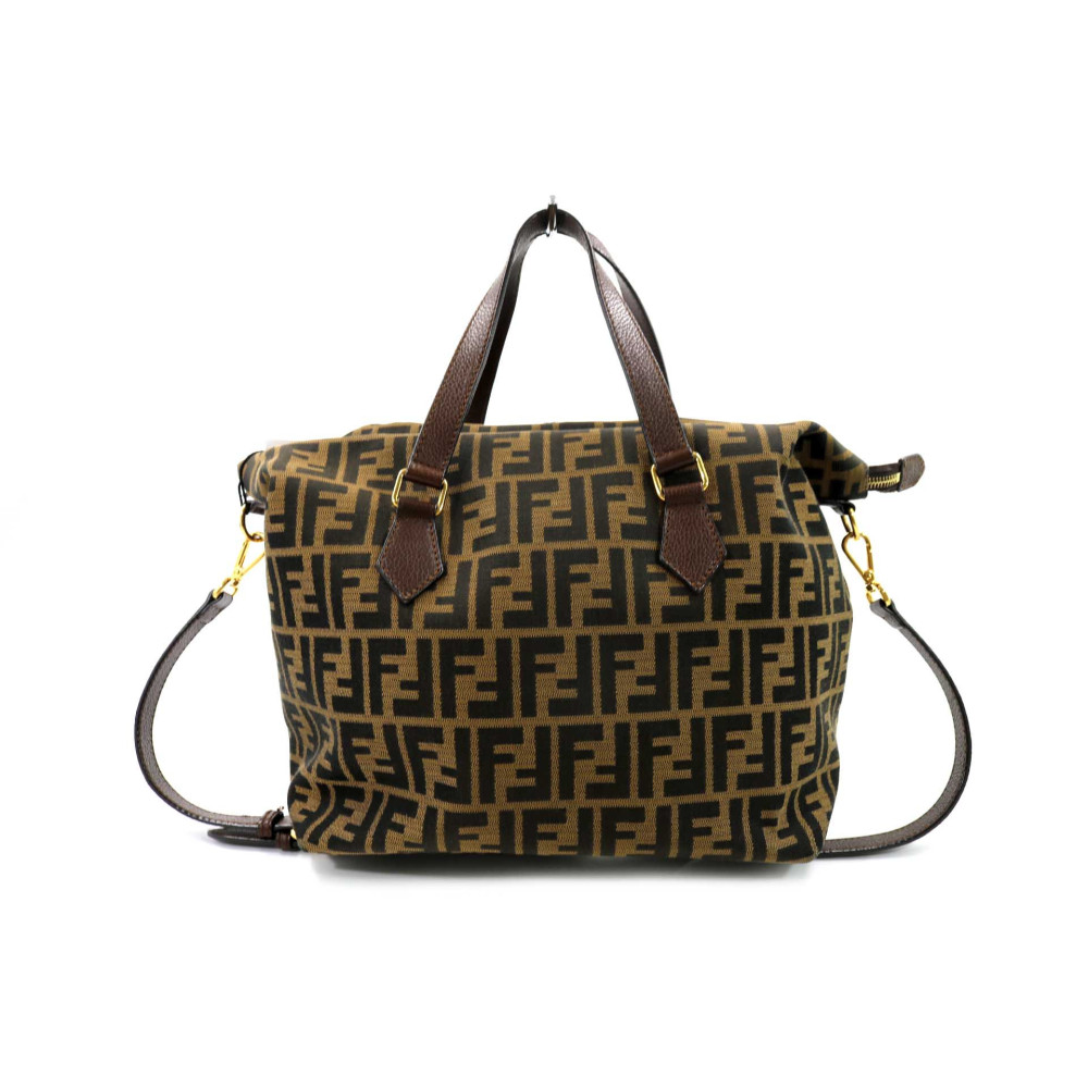 Fendi Zucca Brown Shopping Bag