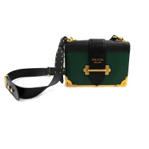 Prada Chaier Cuir Vert et Noir