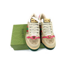 Gucci Scarpe Screener Tessuto Multicolor