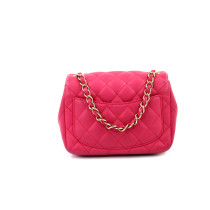 Chanel Square Mini Cuir Rose
