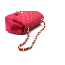 Chanel Square Mini Pelle Rosa