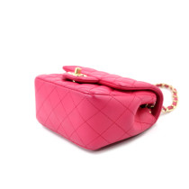 Chanel Square Mini Pelle Rosa