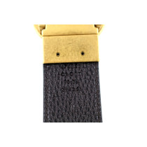 Gucci Cintura Reversibile Pelle Nera e Marrone
