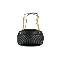 Saint Laurent Joan Cuir Noir