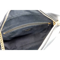 Saint Laurent Joan Cuir Noir