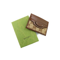 Gucci per Balenciaga Portacarte GG Beige
