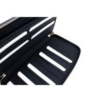 Gucci Brieftasche Blau Leder