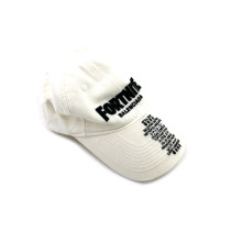 Balenciaga 화이트 패브릭 모자