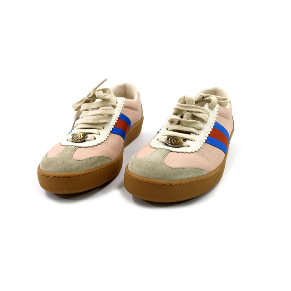 Gucci per Adidas Sneakers Pelle Rosa
