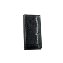 Gucci Geldbörse Crystal GG Schwarz