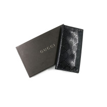 Gucci Geldbörse Crystal GG Schwarz