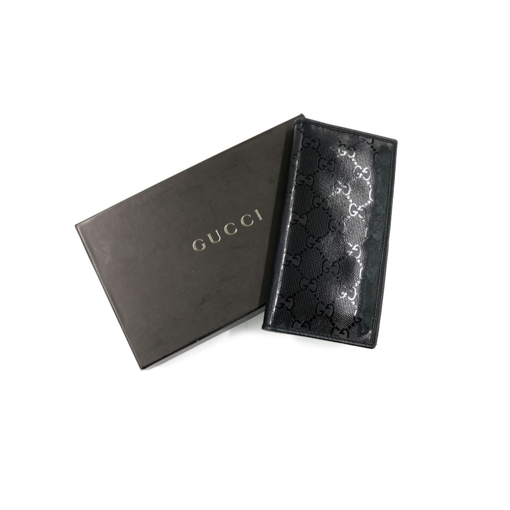 Gucci Wallet Crystal GG Black