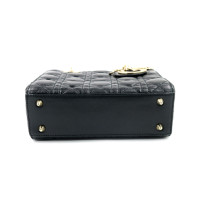 Dior Lady 5 Schwarzes Leder