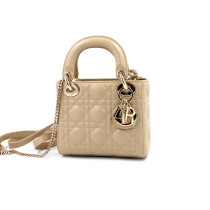 Dior Lady 3 Cuir Beige