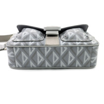 Dior Flap Grey Fabric