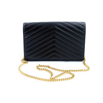 Saint Laurent Cassandre Cuir Noir