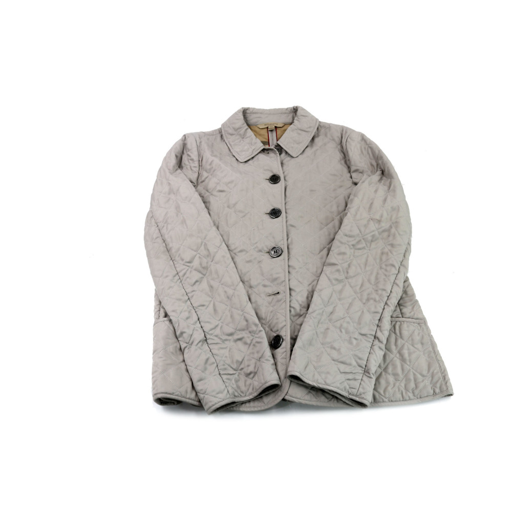 Burberry Spolverino 100 gr Cotone E Polyestere Grigio Chiaro