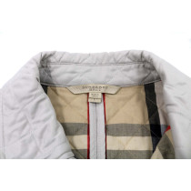 Burberry Spolverino 100 gr Cotone E Polyestere Grigio Chiaro