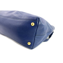 Miu Miu Shopping Pelle Blu