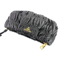Pochette Prada Gauffrè Cuir Noir