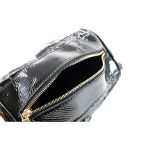 Dolce & Gabbana Shopping Mini Cube Vernis Noire