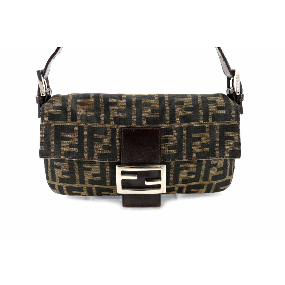 Fendi Baguette Zucca Marrone