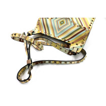 Valentino Rockstud Cuir Jaune