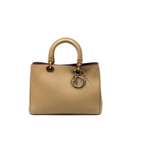 Dior Diorissimo Beige Leather
