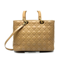 Dior Lady Dior 7 Cuir Beige